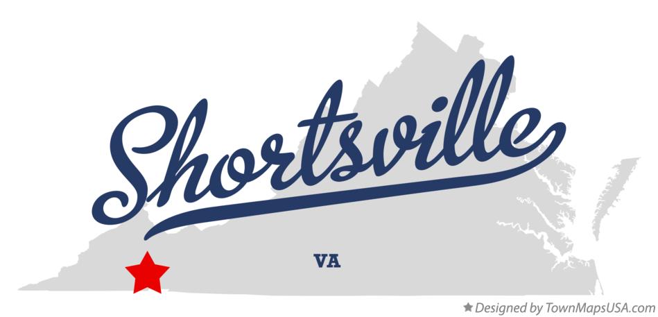 Map of Shortsville Virginia VA