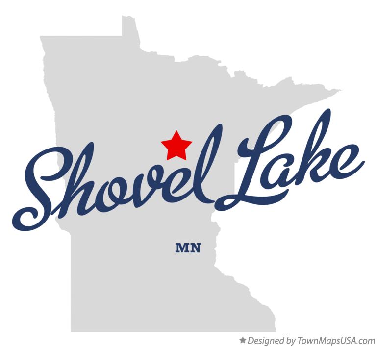 Map of Shovel Lake Minnesota MN