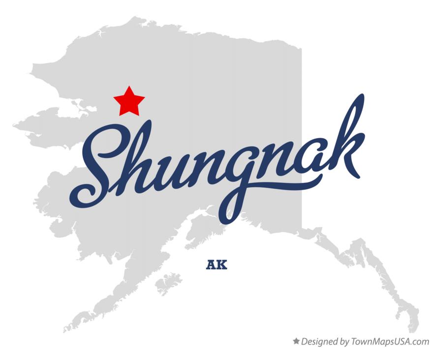 Map of Shungnak Alaska AK