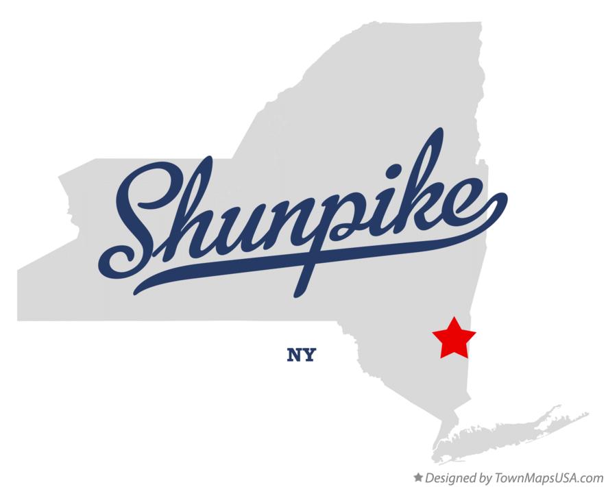 Map of Shunpike New York NY