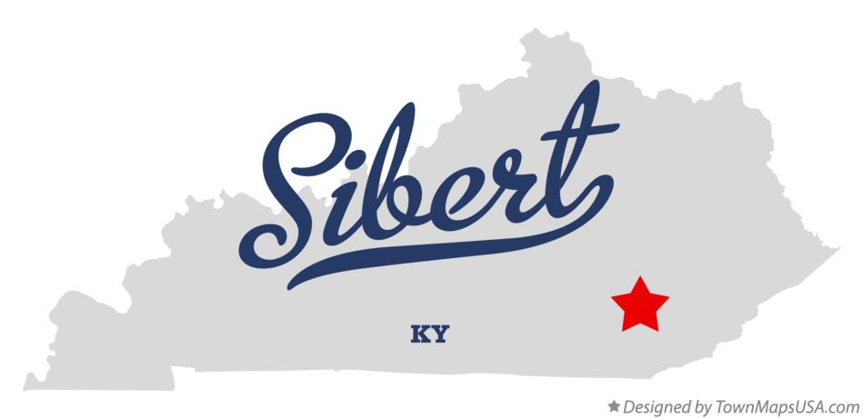 Map of Sibert Kentucky KY