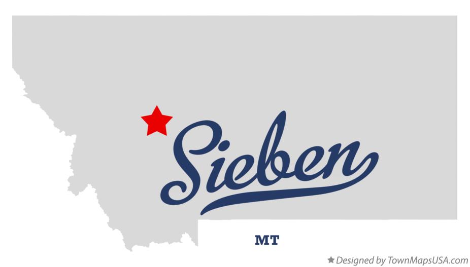 Map of Sieben Montana MT
