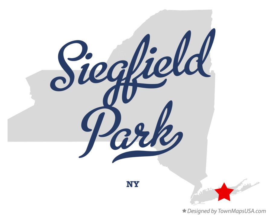 Map of Siegfield Park New York NY