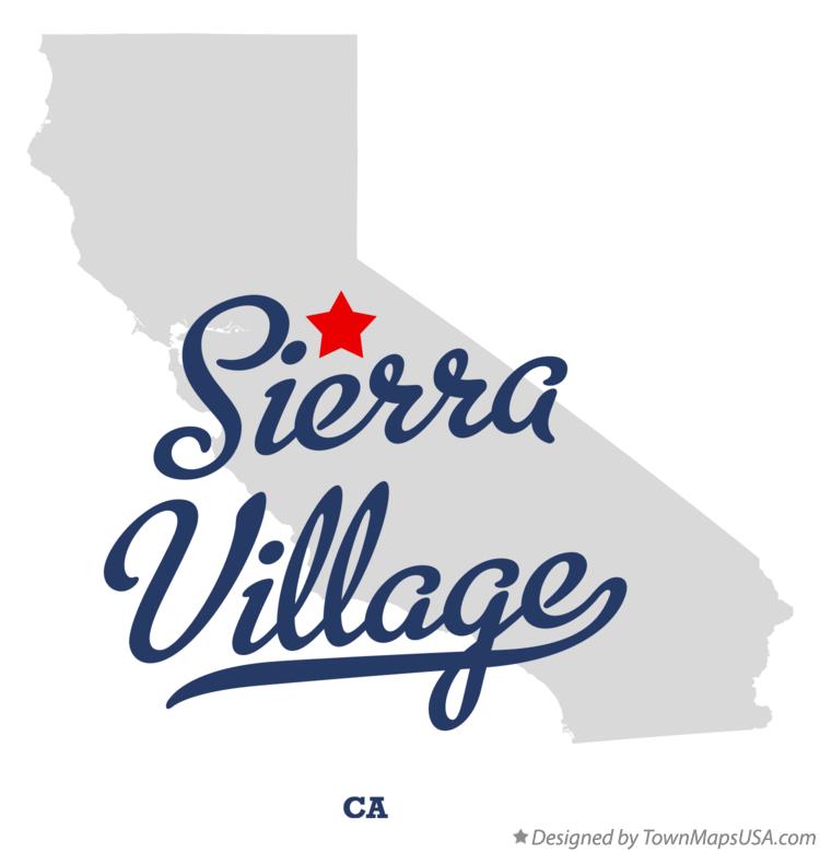 Map of Sierra Village California CA