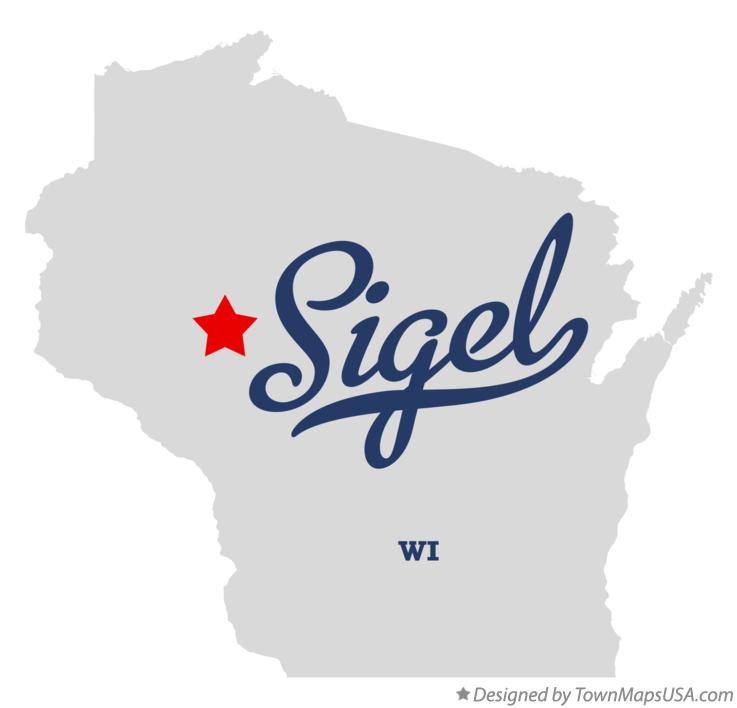 Map of Sigel Wisconsin WI