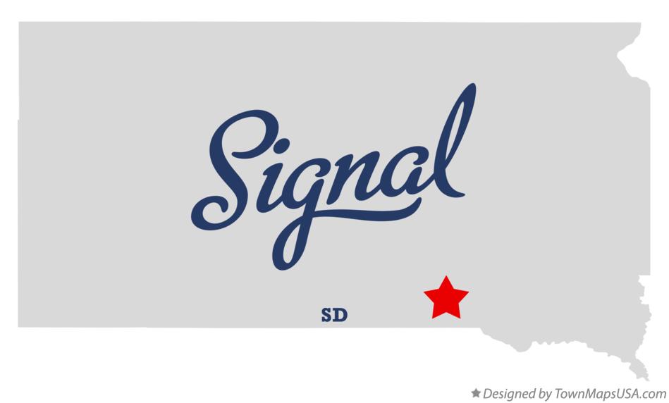 Map of Signal South Dakota SD