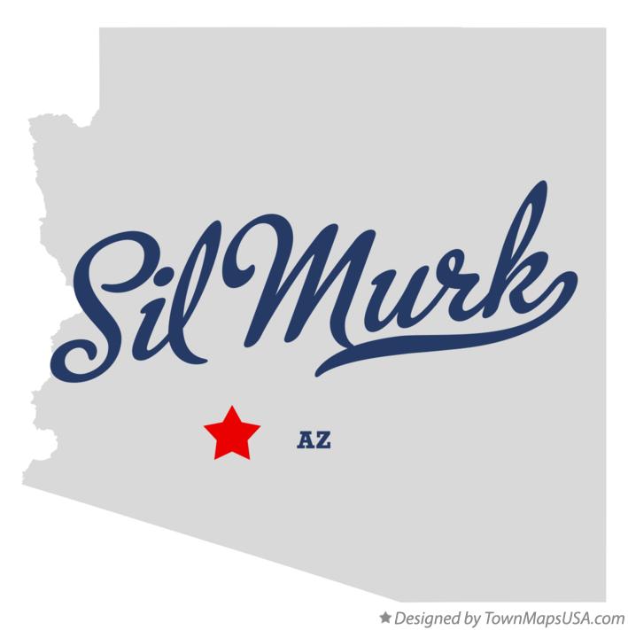Map of Sil Murk Arizona AZ