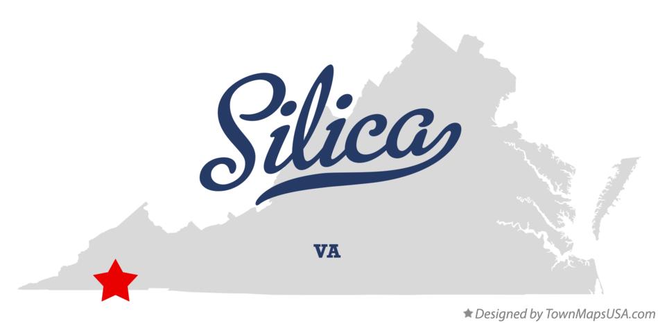 Map of Silica Virginia VA