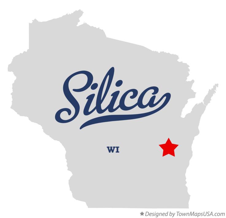 Map of Silica Wisconsin WI