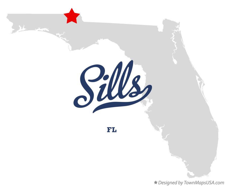 Map of Sills Florida FL