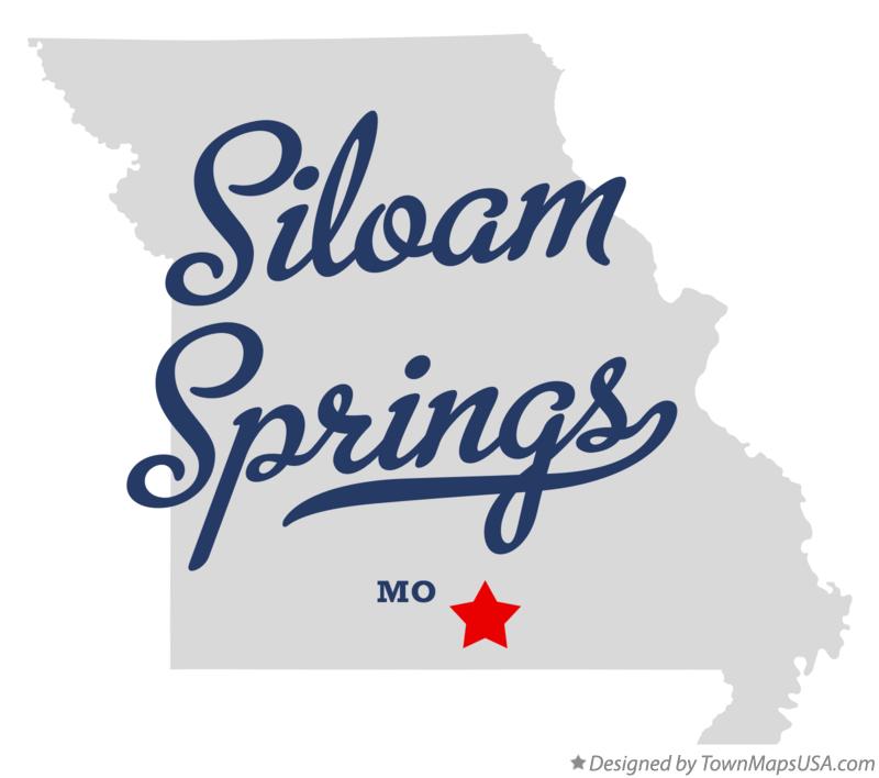 Map of Siloam Springs Missouri MO