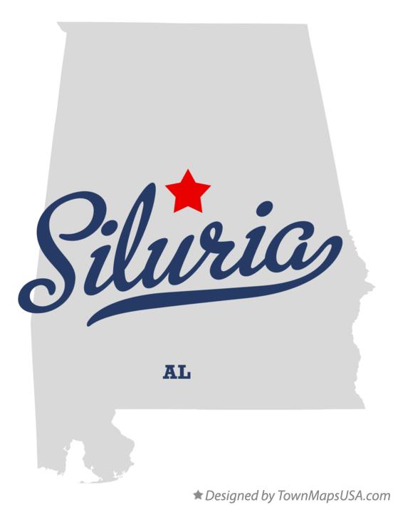 Map of Siluria Alabama AL