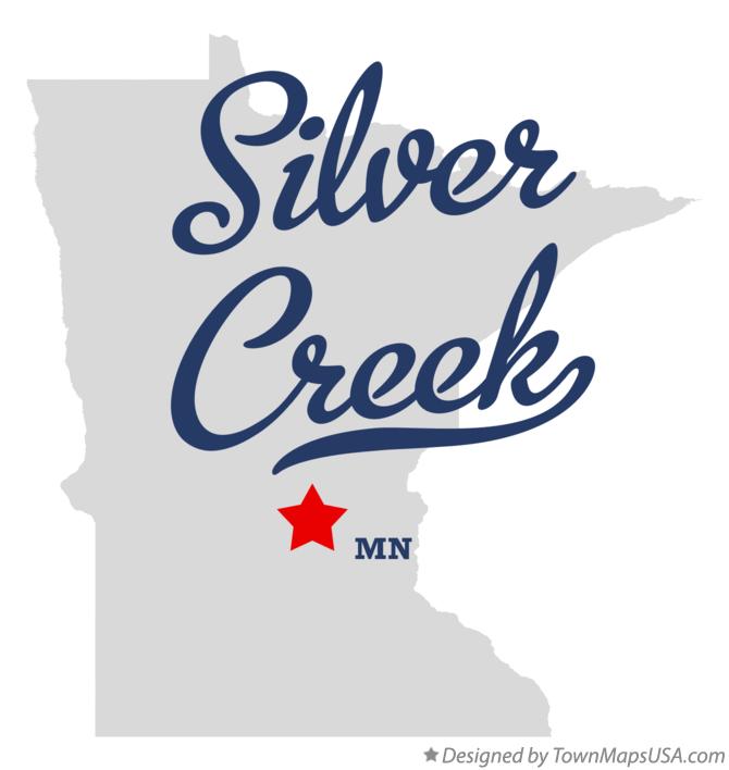 Map of Silver Creek Minnesota MN