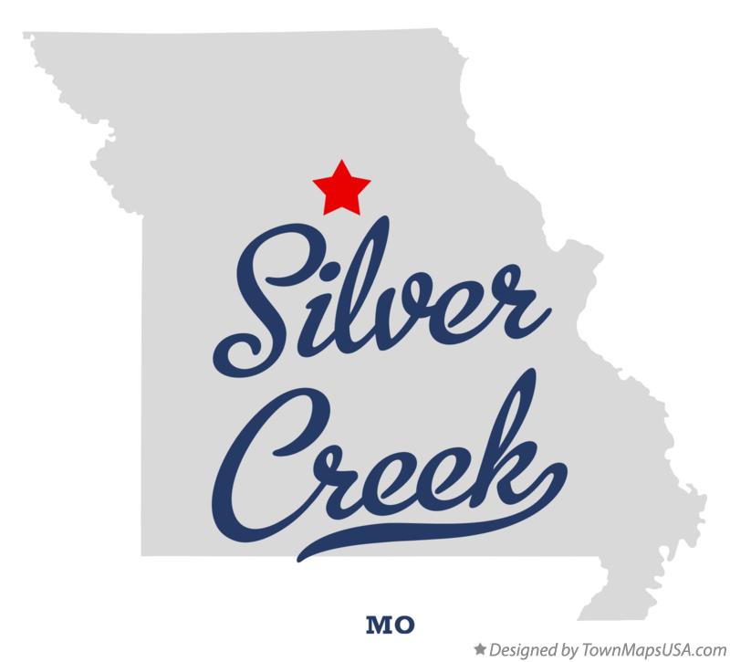 Map of Silver Creek Missouri MO