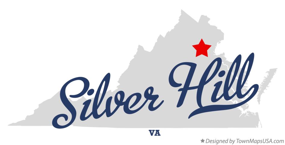 Map of Silver Hill Virginia VA