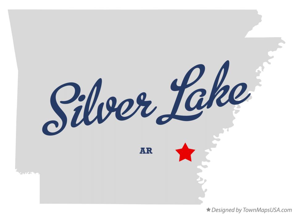 Map of Silver Lake Arkansas AR