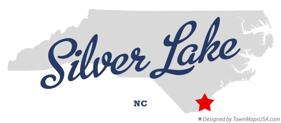Map of Silver Lake North Carolina NC