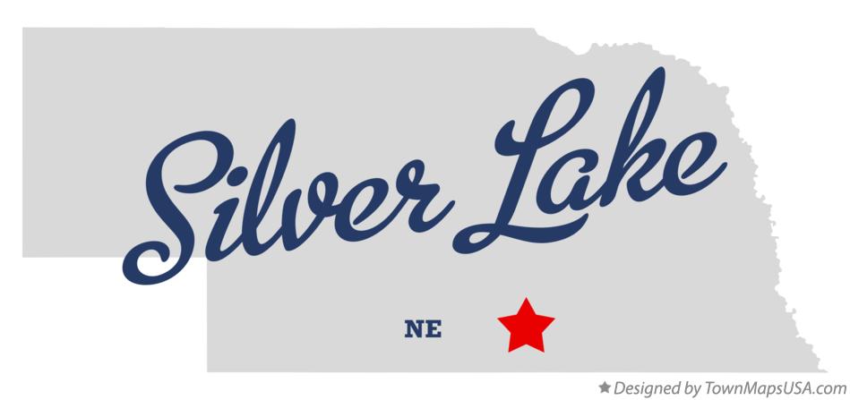 Map of Silver Lake Nebraska NE