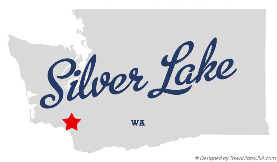 Map of Silver Lake Washington WA