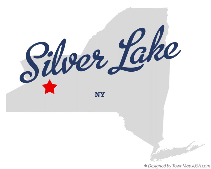 Map of Silver Lake New York NY