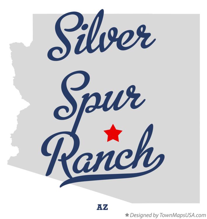 Map of Silver Spur Ranch Arizona AZ