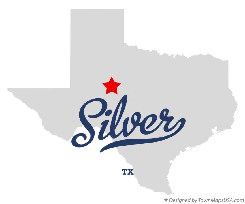 Map of Silver Texas TX