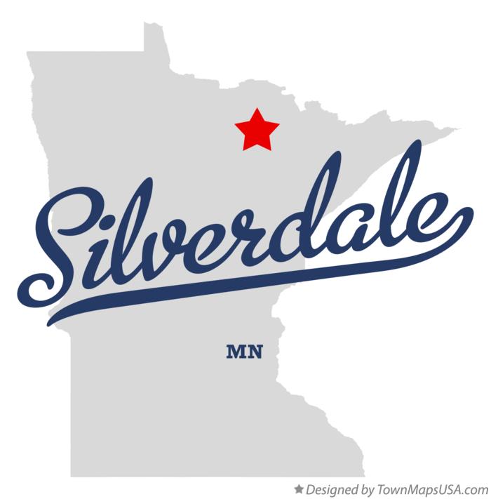 Map of Silverdale Minnesota MN