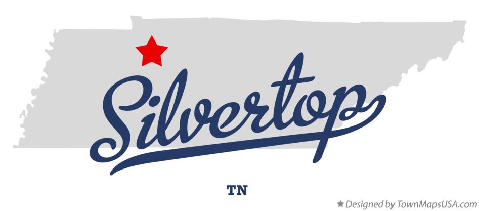 Map of Silvertop Tennessee TN