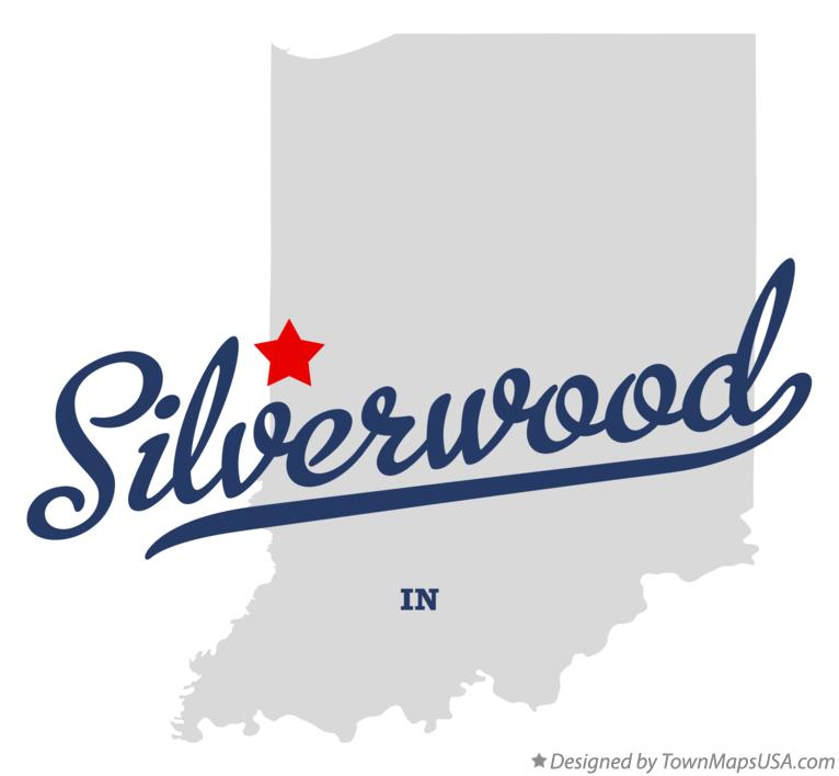 Map of Silverwood Indiana IN