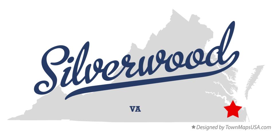 Map of Silverwood Virginia VA