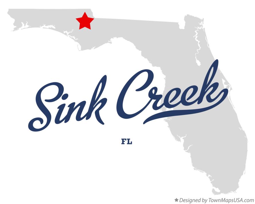 Map of Sink Creek Florida FL