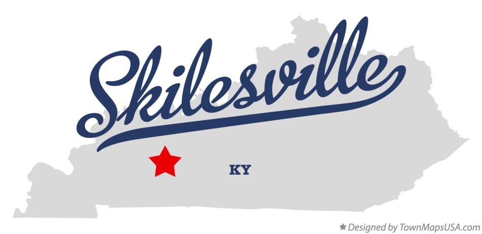 Map of Skilesville Kentucky KY
