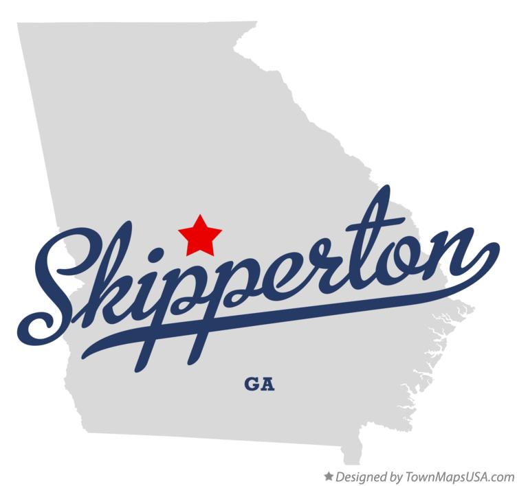Map of Skipperton Georgia GA