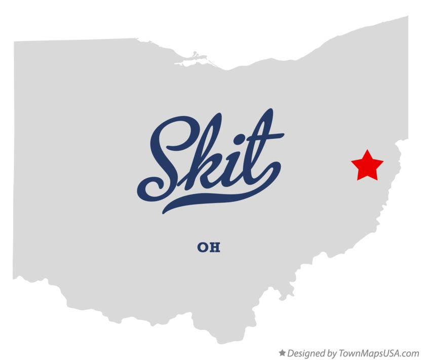 Map of Skit Ohio OH