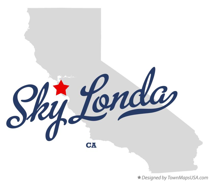 Map of Sky Londa California CA