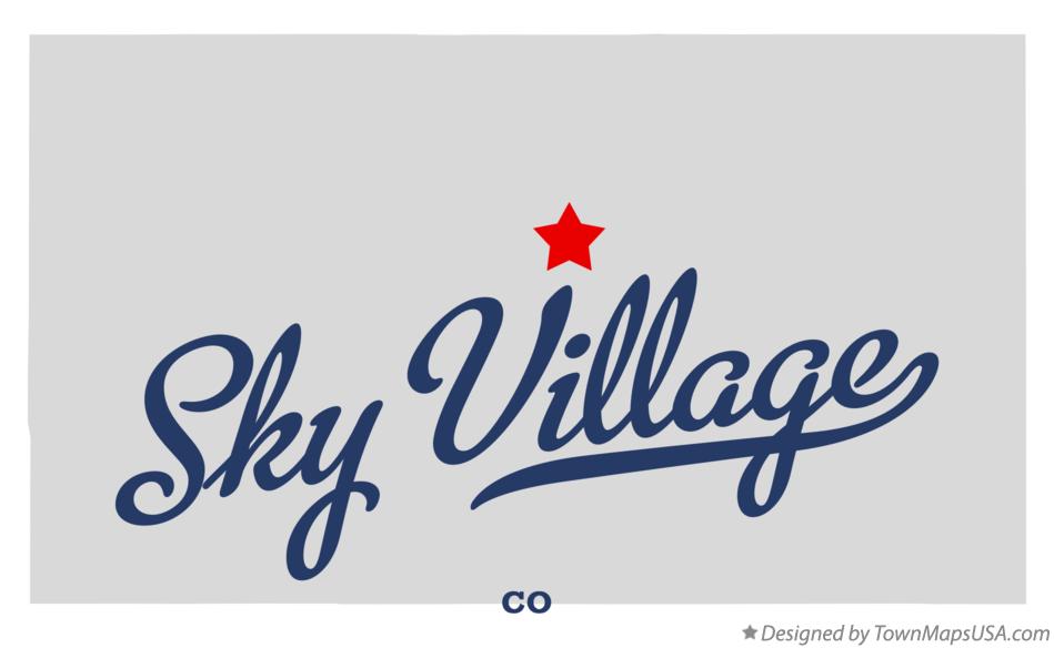 Map of Sky Village Colorado CO