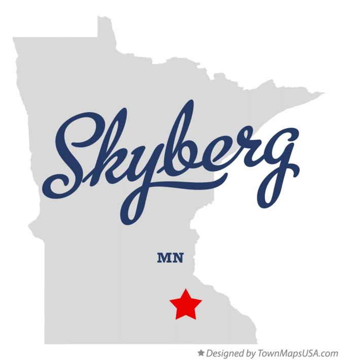 Map of Skyberg Minnesota MN