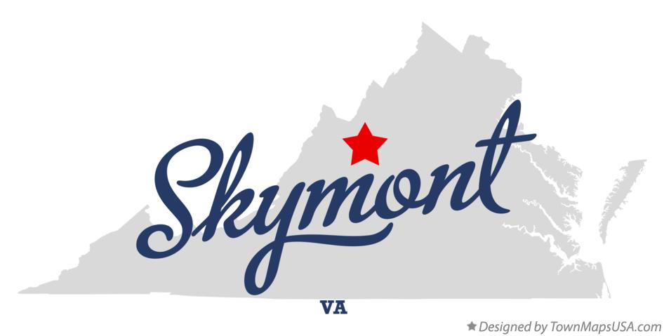 Map of Skymont Virginia VA