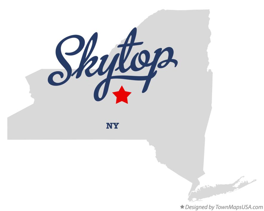 Map of Skytop New York NY