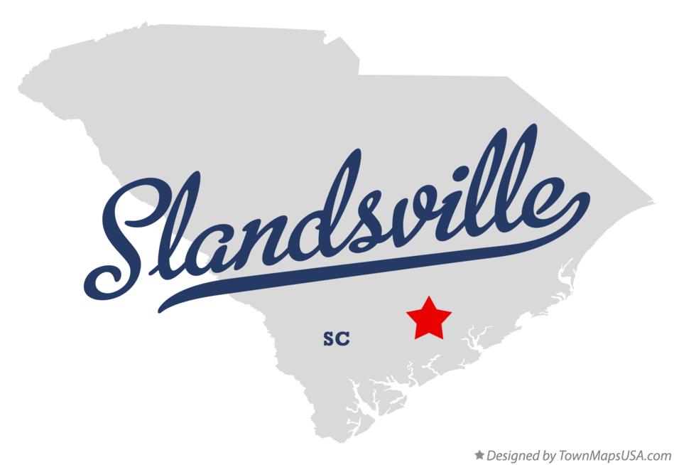 Map of Slandsville South Carolina SC
