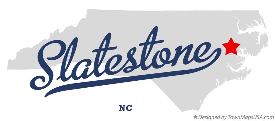 Map of Slatestone North Carolina NC