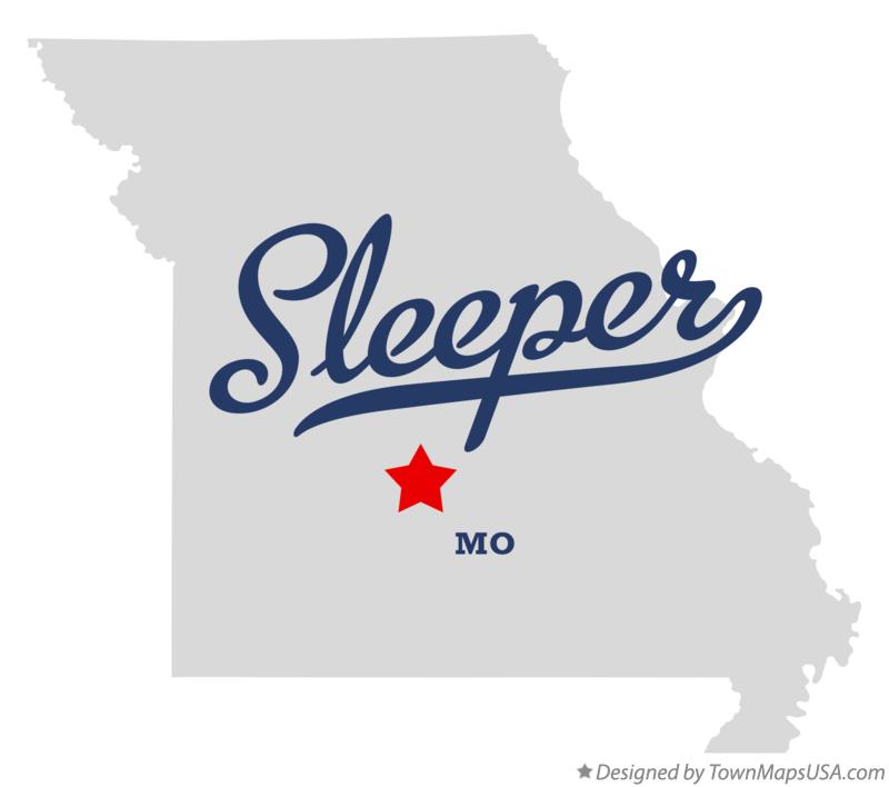 Map of Sleeper Missouri MO