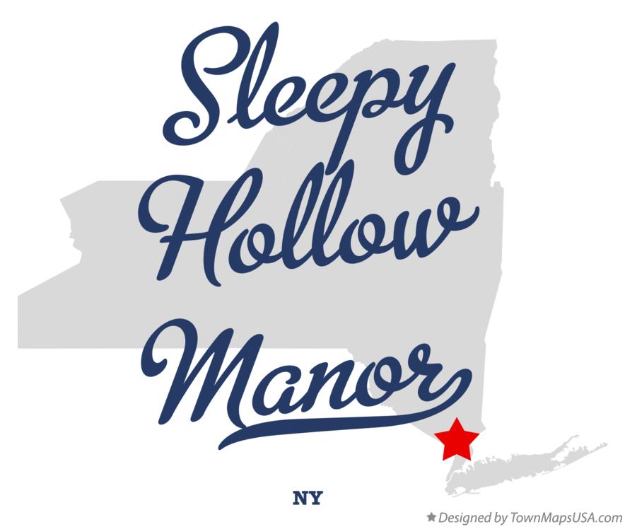 Map of Sleepy Hollow Manor New York NY