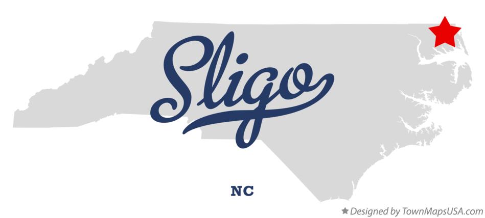 Map of Sligo North Carolina NC