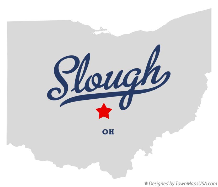 Map of Slough Ohio OH