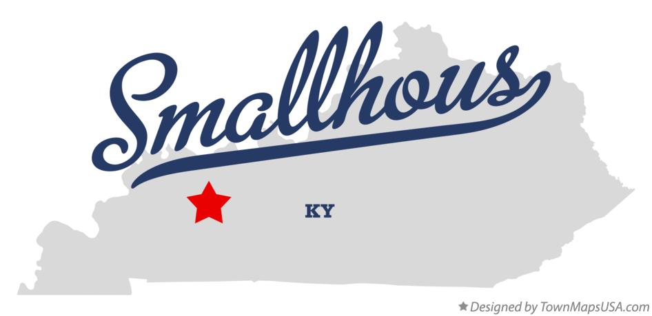 Map of Smallhous Kentucky KY