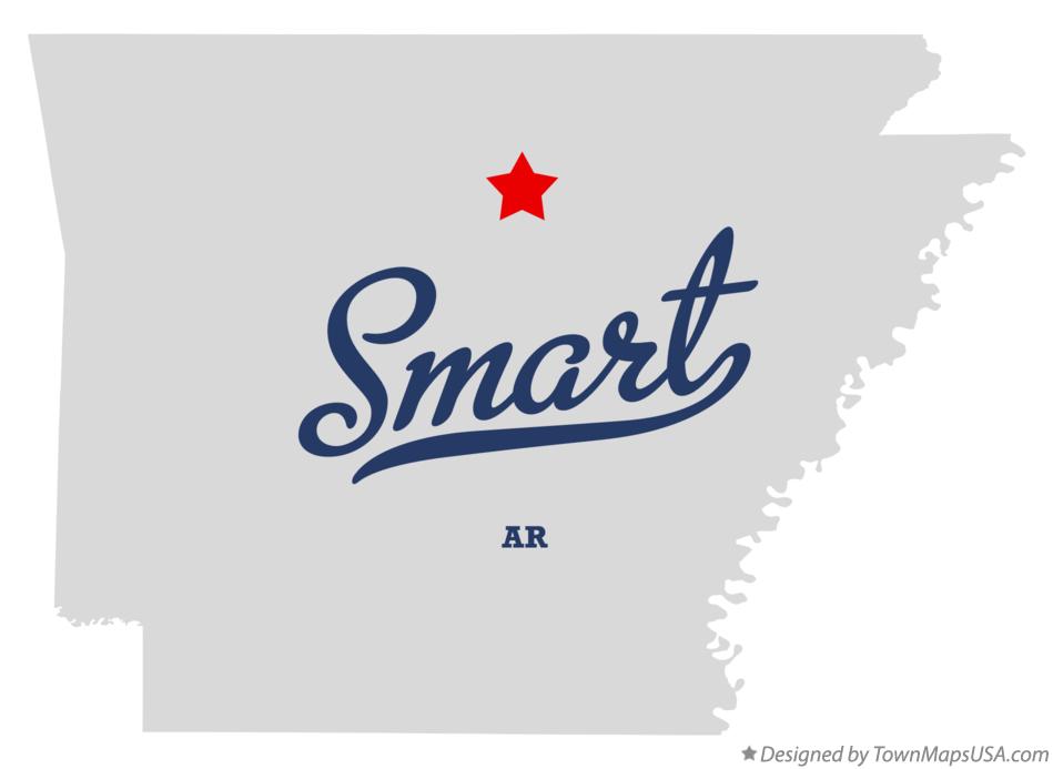 Map of Smart Arkansas AR