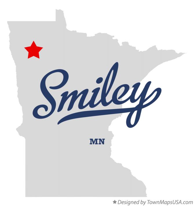 Map of Smiley Minnesota MN
