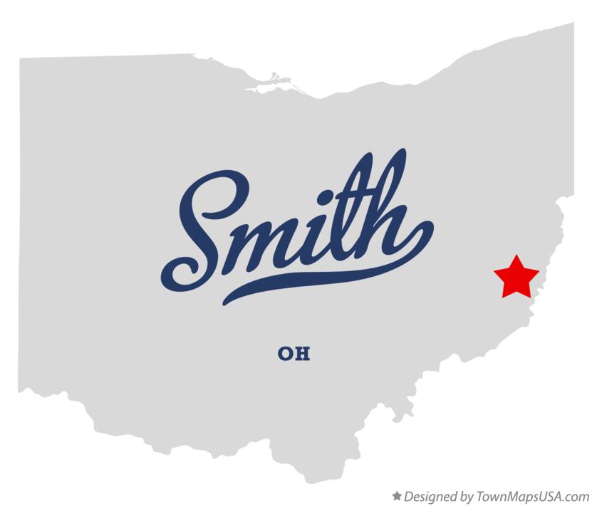 Map of Smith Ohio OH