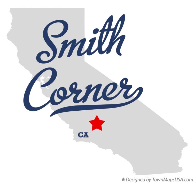 Map of Smith Corner California CA